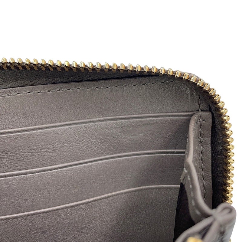 グッチ 長財布 バンブータッセル ラウンドファスナー クロコダイル 307984 GUCCI ロングウォレット