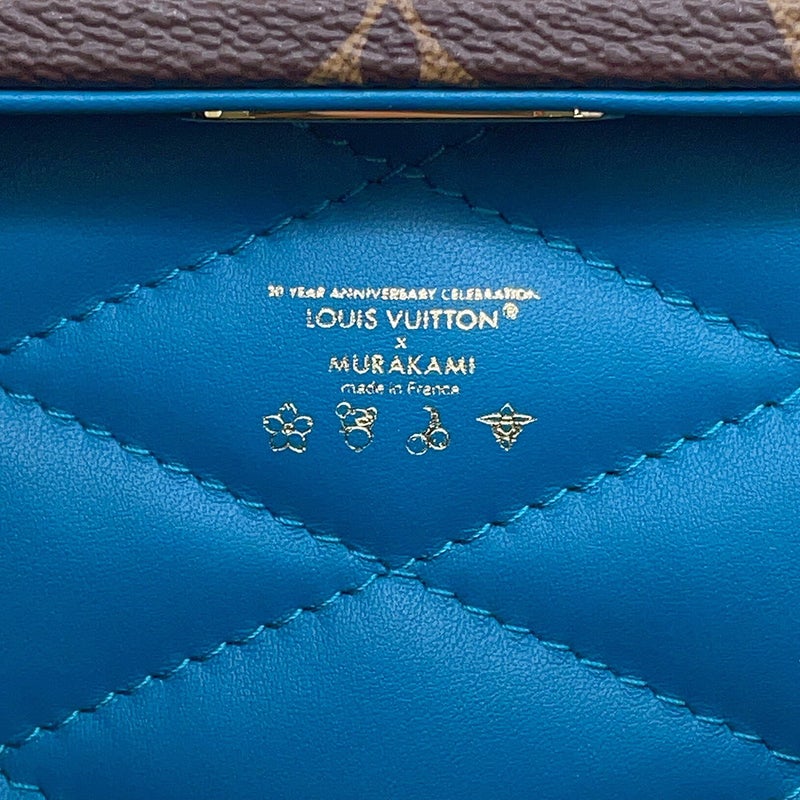 ルイヴィトン ハンドバッグ モノグラム・パンダ LV×TM ミニスクエアトランク M13127 2way ヴィトン 村上隆