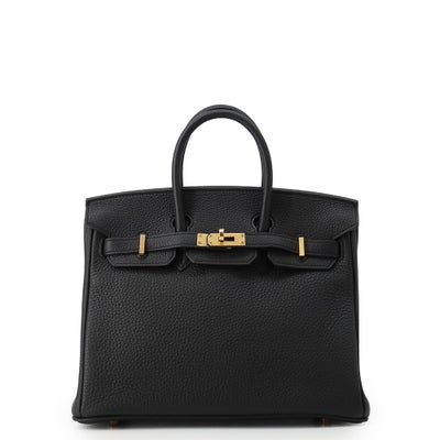 Hermès Birkin 25 Black Togo Gold