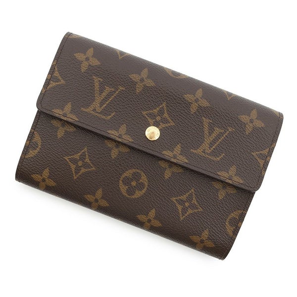ルイヴィトン  三つ折り財布 モノグラム ポルトトレゾール・エテュイ・パピエ M61202 LOUIS VUITTON 財布