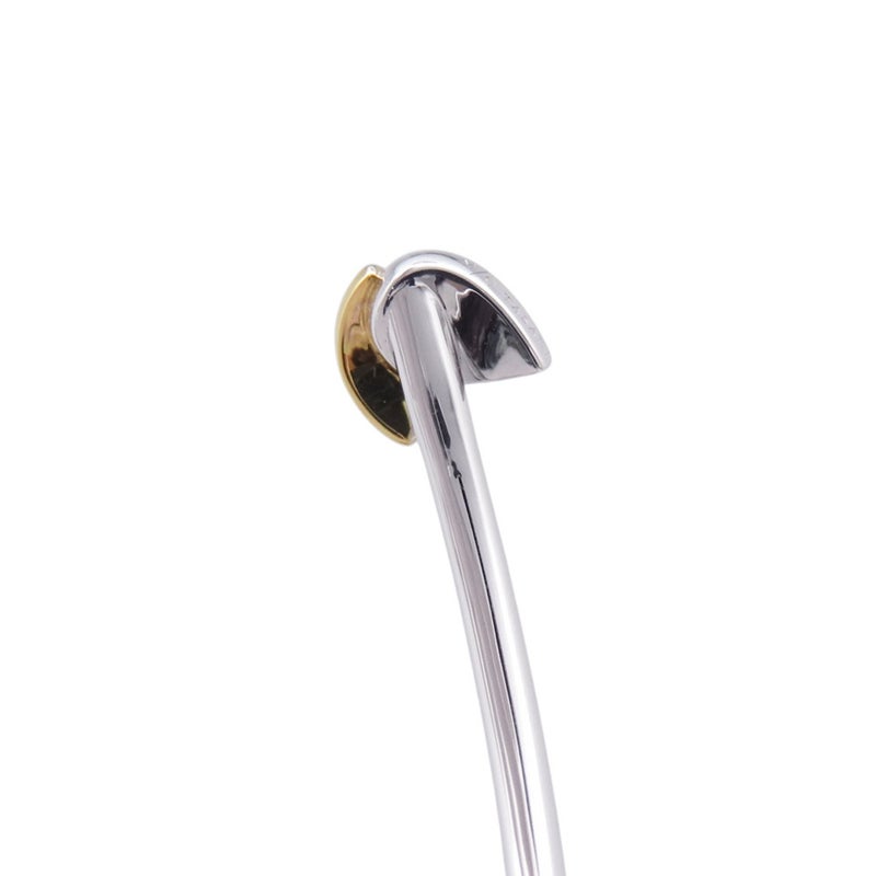 タサキ ブレスレット フローレット バングル ダイヤモンド 4P 計0.04ct/あこや真珠 パール K18WG/K18YG TASAKI
