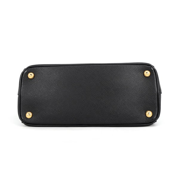 プラダ ハンドバッグ サフィアーノ ガレリア 1BA863 PRADA バッグ 2wayショルダーバッグ 黒
