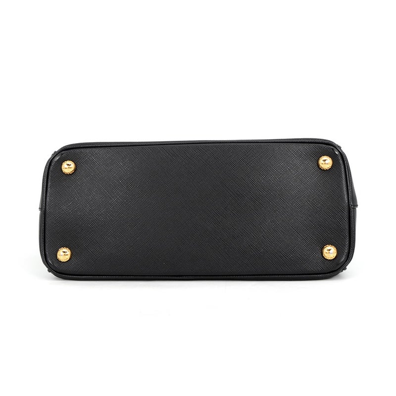 プラダ ハンドバッグ サフィアーノ ガレリア 1BA863 PRADA バッグ 2wayショルダーバッグ 黒