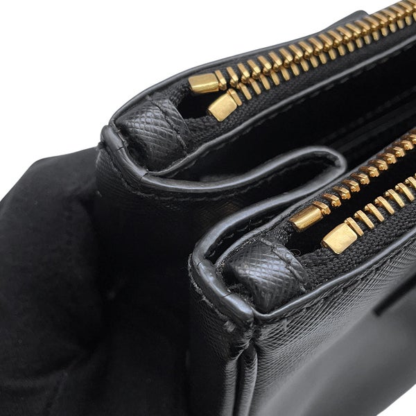 プラダ ハンドバッグ サフィアーノ ガレリア 1BA863 PRADA バッグ 2wayショルダーバッグ 黒