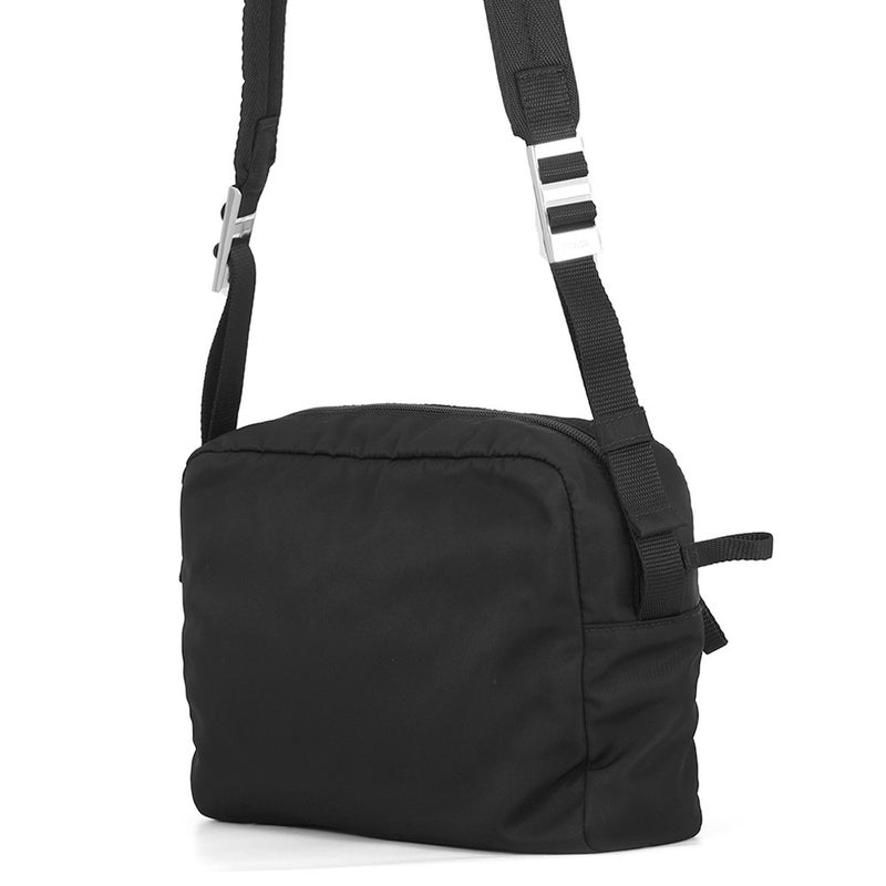 プラダ ショルダーバッグ トライアングルロゴ ナイロン 2VH090 PRADA バッグ 黒