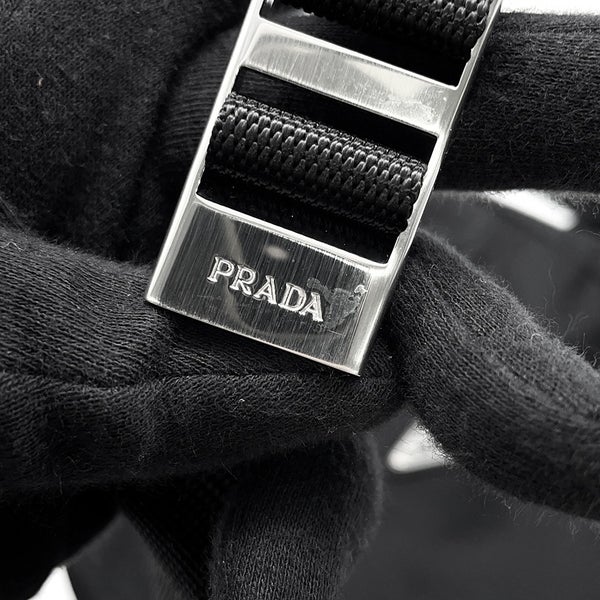 プラダ ショルダーバッグ トライアングルロゴ ナイロン 2VH090 PRADA バッグ 黒