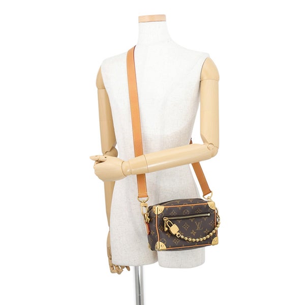 ルイヴィトン ショルダーバッグ モノグラム ミニ ・ソフトトランク M14729 LOUIS VUITTON