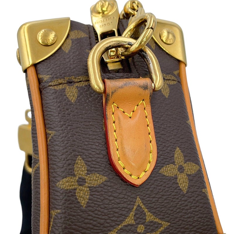 ルイヴィトン ショルダーバッグ モノグラム ミニ ・ソフトトランク M14729 LOUIS VUITTON