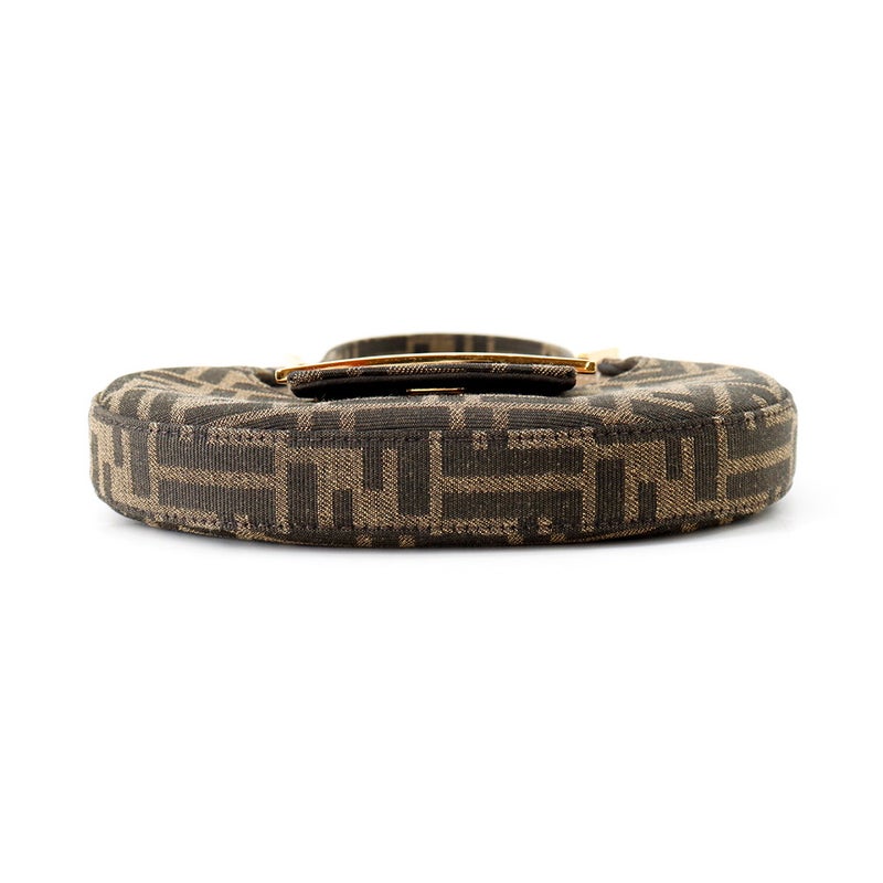 フェンディ ハンドバッグ クッキー ミニ ズッカ 8BS065 FENDI ショルダー 黒