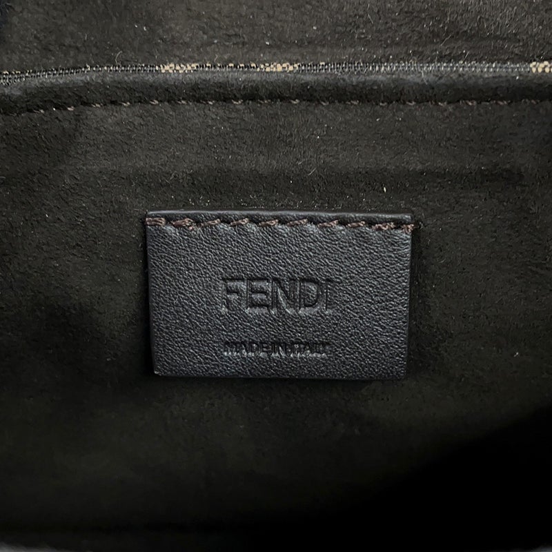 フェンディ ハンドバッグ クッキー ミニ ズッカ 8BS065 FENDI ショルダー 黒