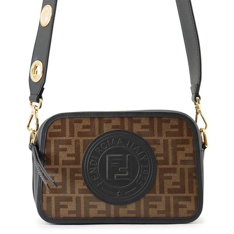 フェンディ ショルダーバッグ キャム ズッカ カメラバッグ PVC 8BT287 FENDI バッグ