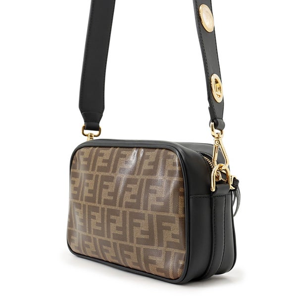 フェンディ ショルダーバッグ キャム ズッカ カメラバッグ PVC 8BT287 FENDI バッグ