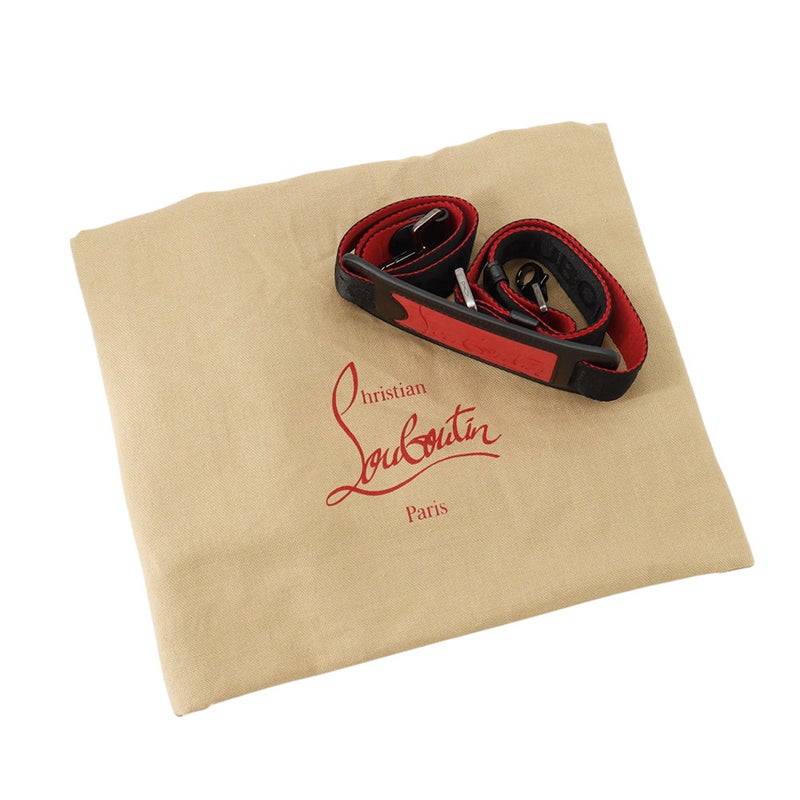 クリスチャン・ルブタン ブリーフケース ルビタウン スタッズ レザー 3225103 Christian Louboutin ２way メンズ 黒