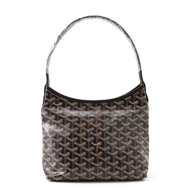 ゴヤール ハンドバッグ ボエム ホーボー ミニバッグ PVC/レザー BOHEMEMINTY01CL01P GOYARD ポーチ付き 黒