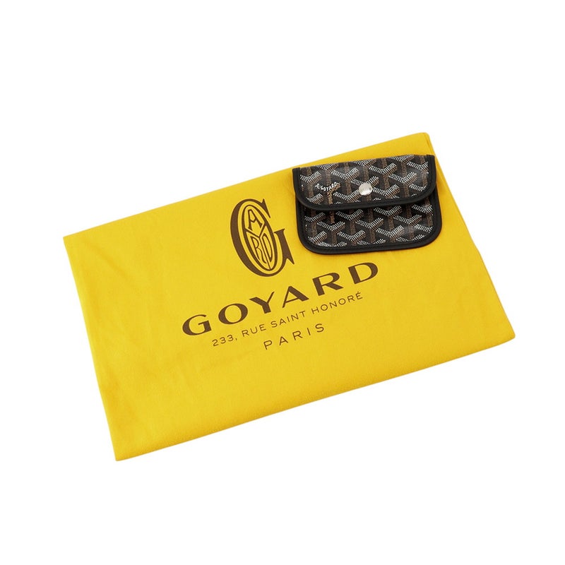 ゴヤール ハンドバッグ ボエム ホーボー ミニバッグ PVC/レザー BOHEMEMINTY01CL01P GOYARD ポーチ付き 黒