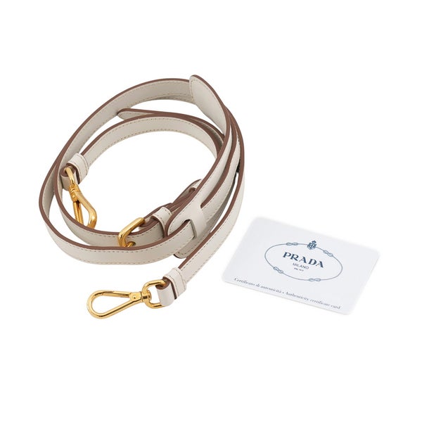 プラダ ハンドバッグ ロゴ ジャカード キャンバス レザー 1BH097 PRADA 2way アウトレット品
