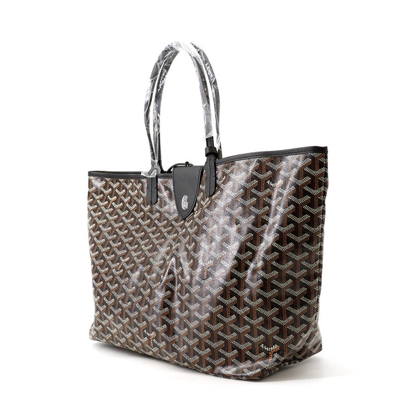 ゴヤール トートバッグ サンルイPM クリップ付 PVC/レザー STLCROPMLTY01CL01P GOYARD ポーチ付き