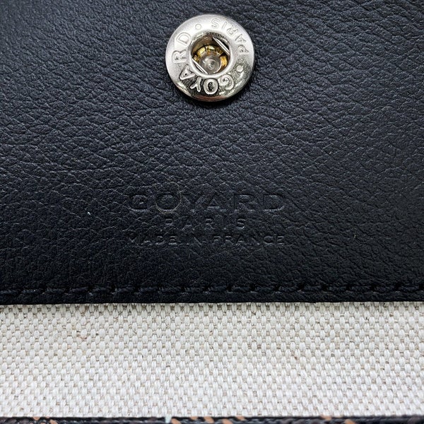 ゴヤール トートバッグ サンルイPM クリップ付 PVC/レザー STLCROPMLTY01CL01P GOYARD ポーチ付き