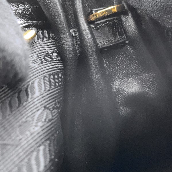 プラダ ハンドバッグ ボニー ミニ レザー 1BA486 PRADA 2way 黒