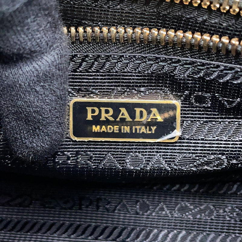 プラダ ハンドバッグ ボニー ミニ レザー 1BA486 PRADA 2way 黒
