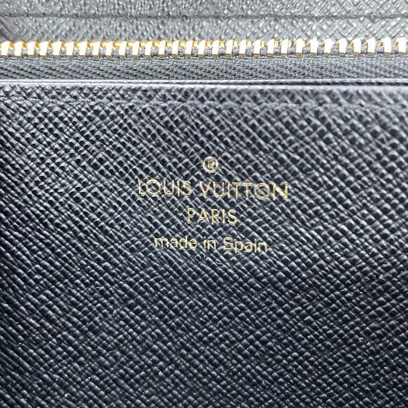 ルイヴィトン エピ フラワー ジッピー・ウォレット M62296 LOUIS VUITTON ブラック 黒