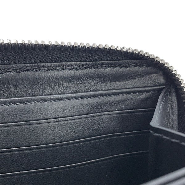 ルイヴィトン 長財布 モノグラム・マヒナ ジッピー・ウォレット M61867 LOUIS VUITTON 黒 ブラック