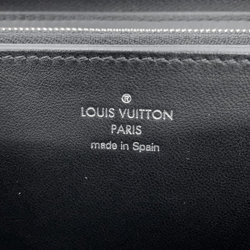 ルイヴィトン 長財布 モノグラム・マヒナ ジッピー・ウォレット M61867 LOUIS VUITTON 黒 ブラック