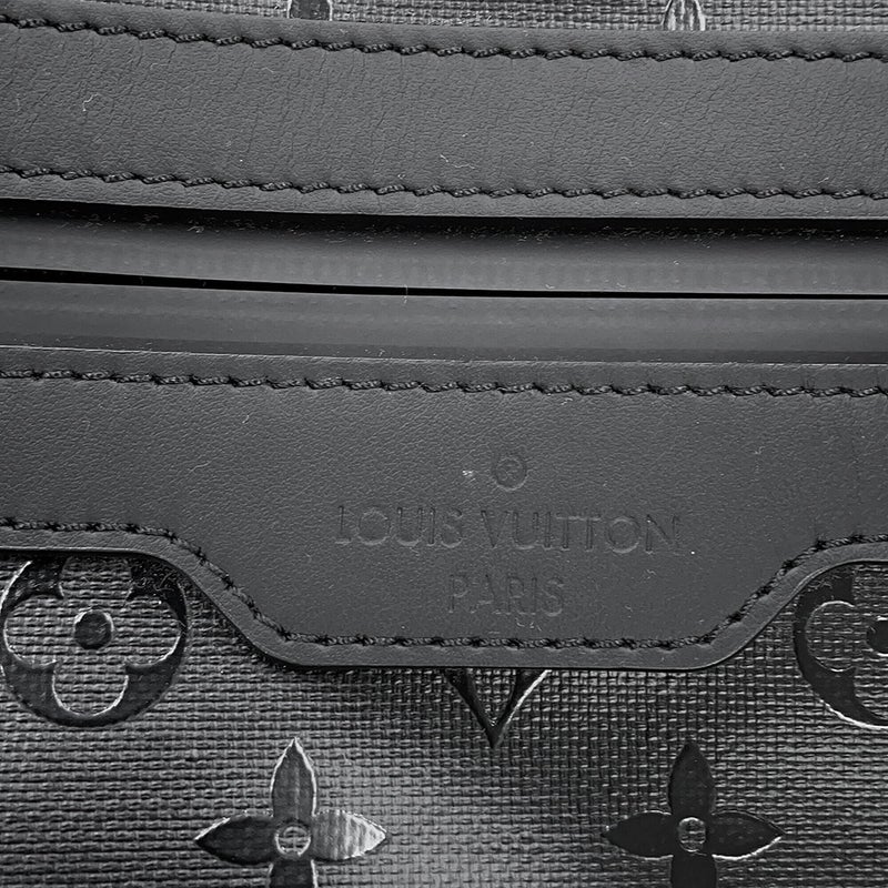 ルイヴィトン ボストンバッグ モノグラム・ストーム LV SKI キーポル55 M23786 LOUIS VUITTON 黒 ブラック 2way