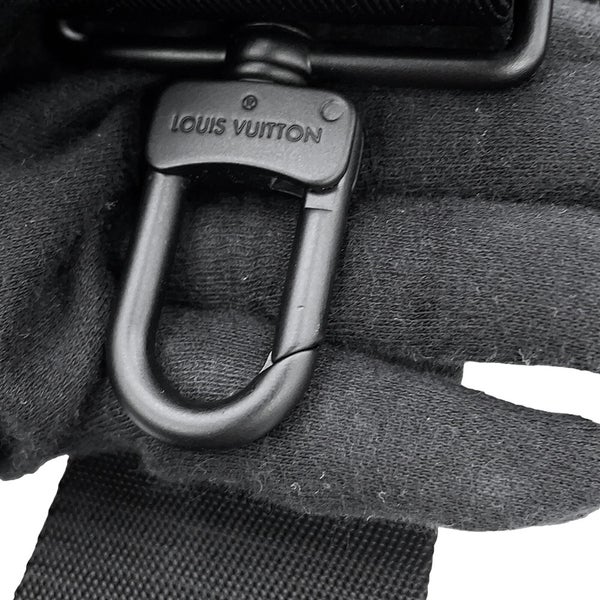 ルイヴィトン ボストンバッグ モノグラム・ストーム LV SKI キーポル55 M23786 LOUIS VUITTON 黒 ブラック 2way