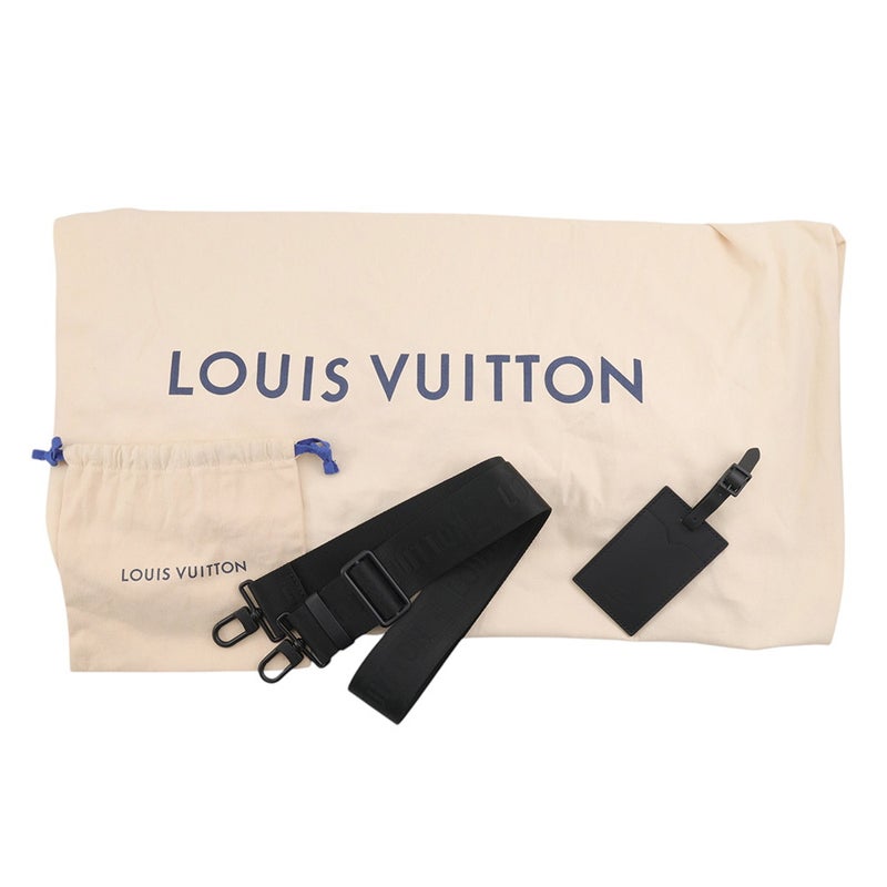 ルイヴィトン ボストンバッグ モノグラム・ストーム LV SKI キーポル55 M23786 LOUIS VUITTON 黒 ブラック 2way