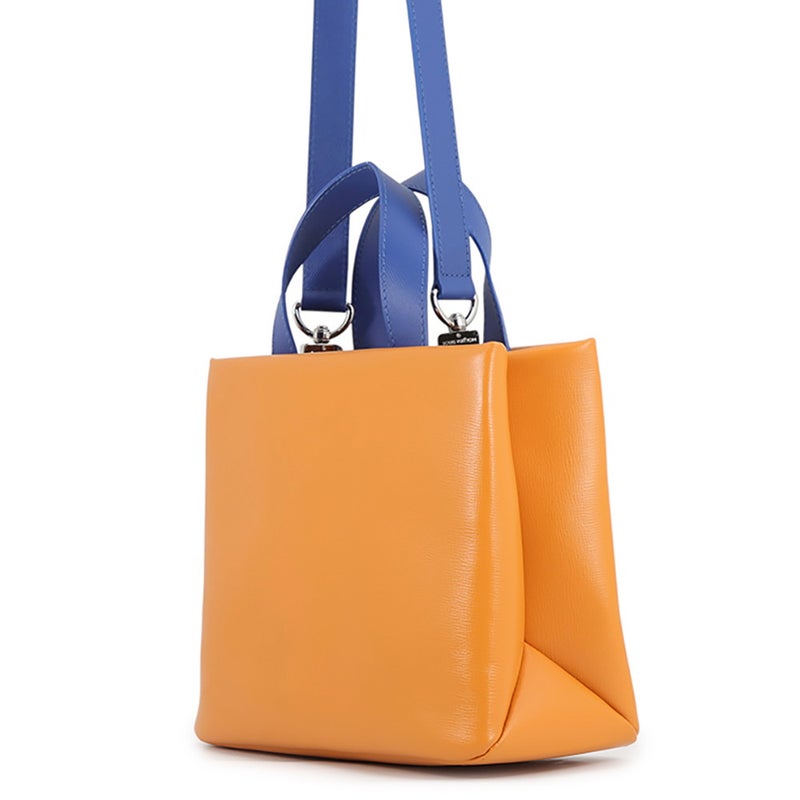 ルイヴィトン ハンドバッグ カウハイドレザー ショッパー・トート ミニ M28310 LOUIS VUITTON 2way
