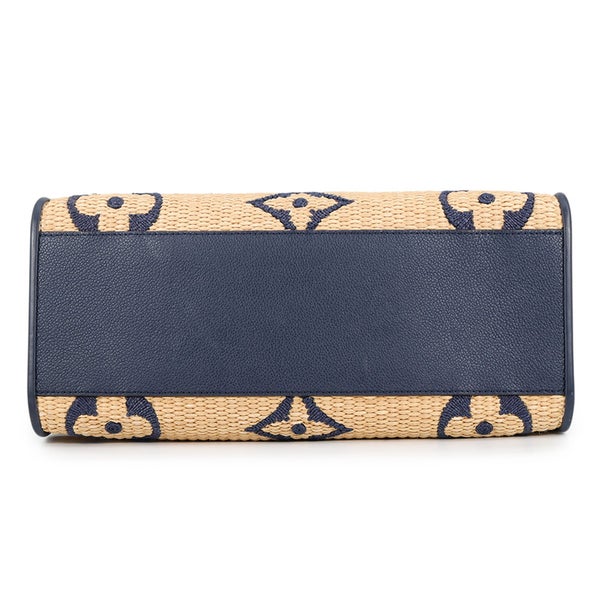 ルイヴィトン トートバッグ モノグラム・ラフィア オンザゴーMM M57723 LOUIS VUITTON 2way