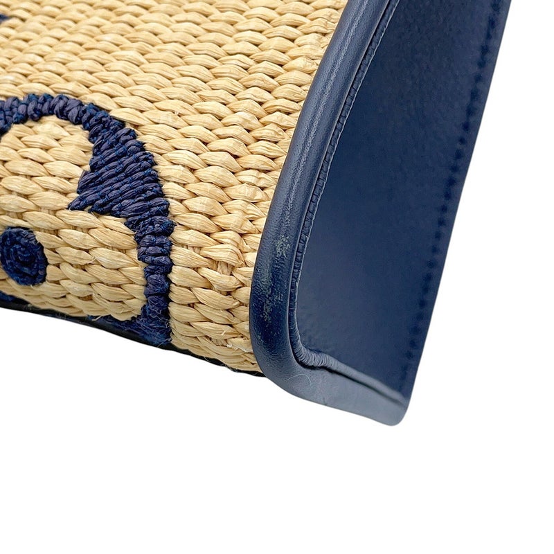 ルイヴィトン トートバッグ モノグラム・ラフィア オンザゴーMM M57723 LOUIS VUITTON 2way