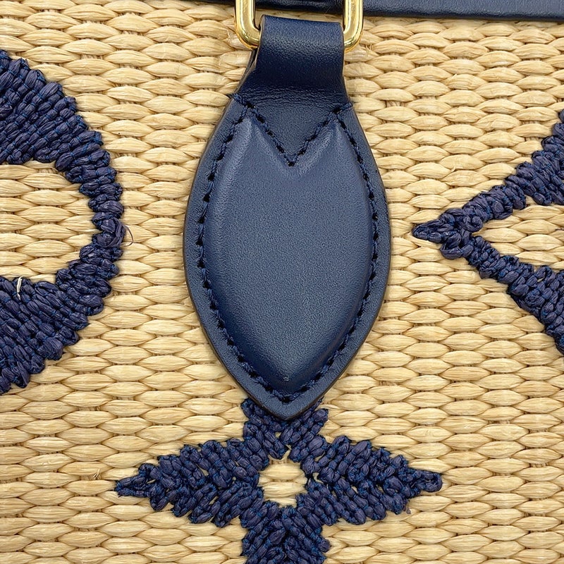 ルイヴィトン トートバッグ モノグラム・ラフィア オンザゴーMM M57723 LOUIS VUITTON 2way