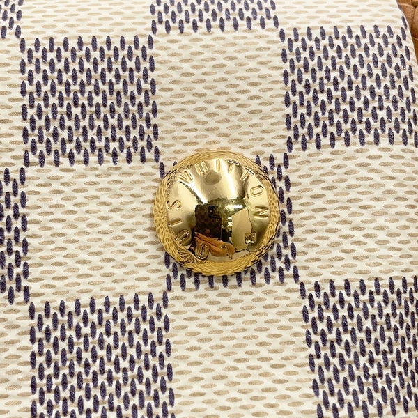 ルイヴィトン トートバッグ ダミエ・アズール プロプリアノ N44027 LOUIS VUITTON タッセルチャーム付き