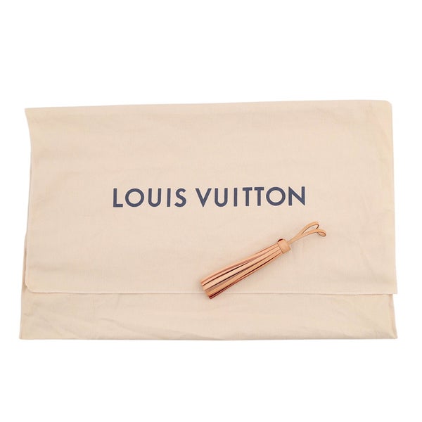 ルイヴィトン トートバッグ ダミエ・アズール プロプリアノ N44027 LOUIS VUITTON タッセルチャーム付き