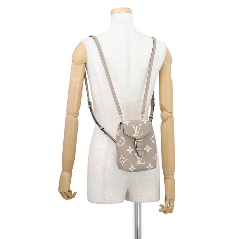 ルイヴィトン リュック バイカラー モノグラム・アンプラント タイニーバックパック M80738 LOUIS VUITTON ミニバッグ