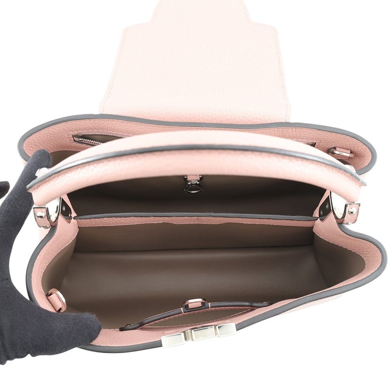 ルイヴィトン ハンドバッグ トリヨンレザー カプシーヌMM M42258 LOUIS VUITTON 2way