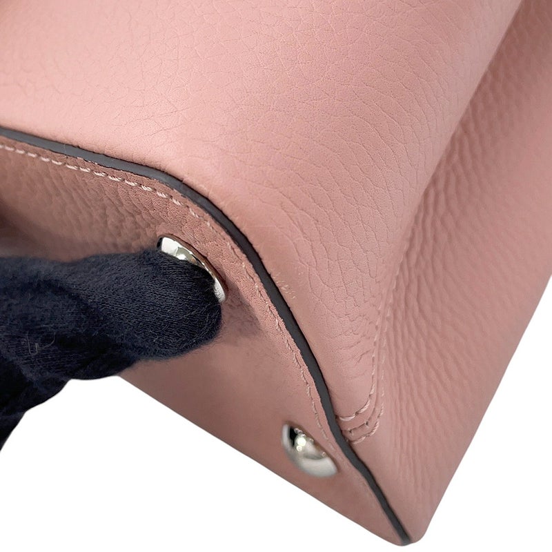 ルイヴィトン ハンドバッグ トリヨンレザー カプシーヌMM M42258 LOUIS VUITTON 2way