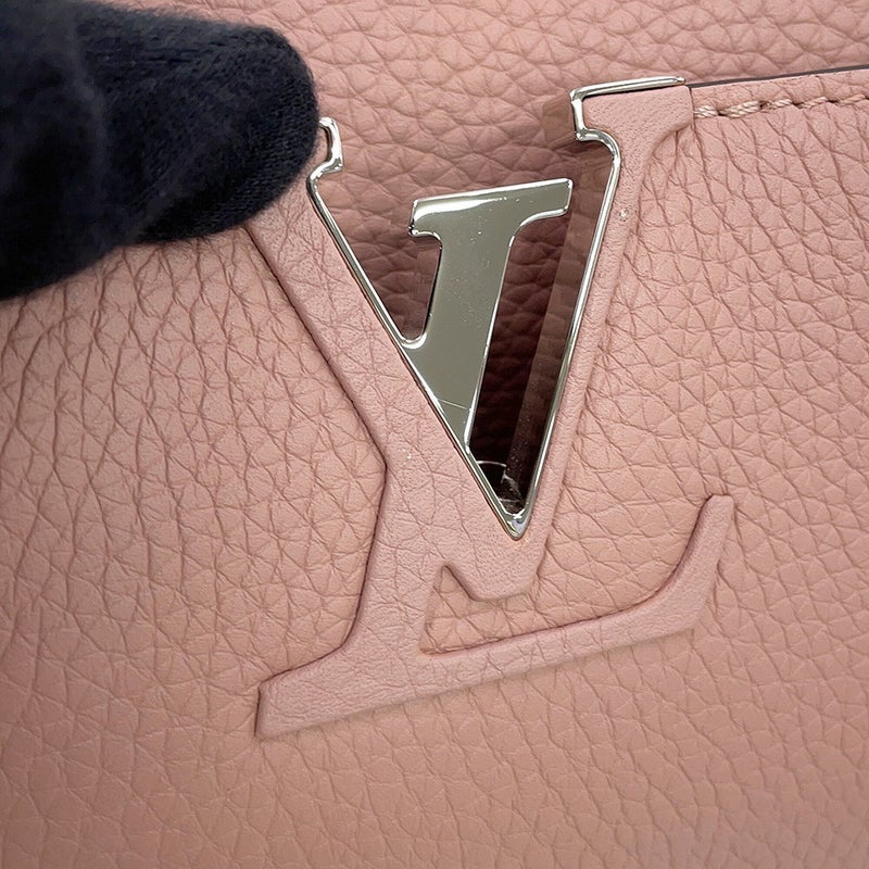 ルイヴィトン ハンドバッグ トリヨンレザー カプシーヌMM M42258 LOUIS VUITTON 2way