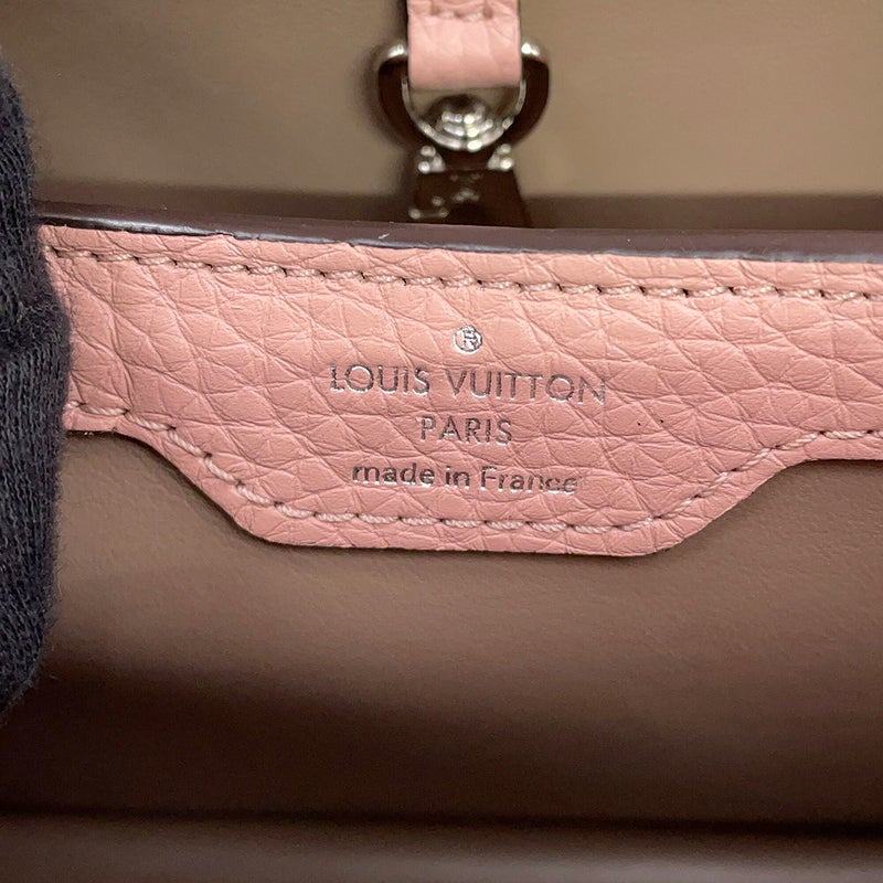 ルイヴィトン ハンドバッグ トリヨンレザー カプシーヌMM M42258 LOUIS VUITTON 2way