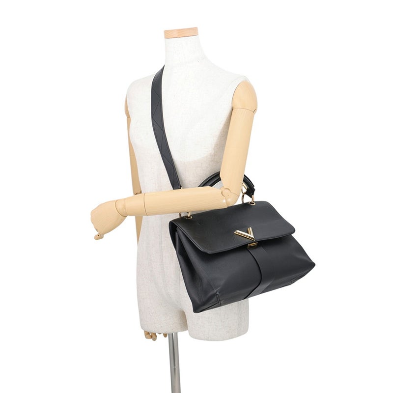 ルイヴィトン ハンドバッグ モノグラム・シャドウ ヴェリー・ワンハンドルバッグ M51989 LOUIS VUITTON 2way 黒 ブラック