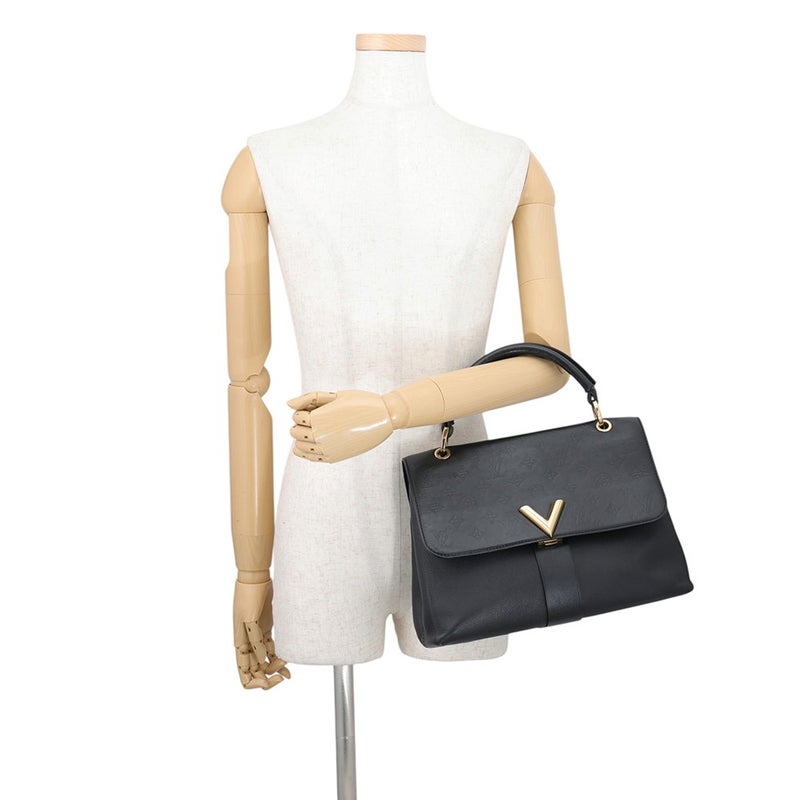 ルイヴィトン ハンドバッグ モノグラム・シャドウ ヴェリー・ワンハンドルバッグ M51989 LOUIS VUITTON 2way 黒 ブラック