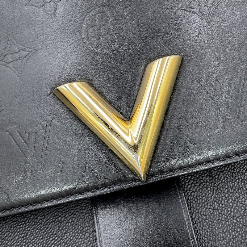 ルイヴィトン ハンドバッグ モノグラム・シャドウ ヴェリー・ワンハンドルバッグ M51989 LOUIS VUITTON 2way 黒 ブラック