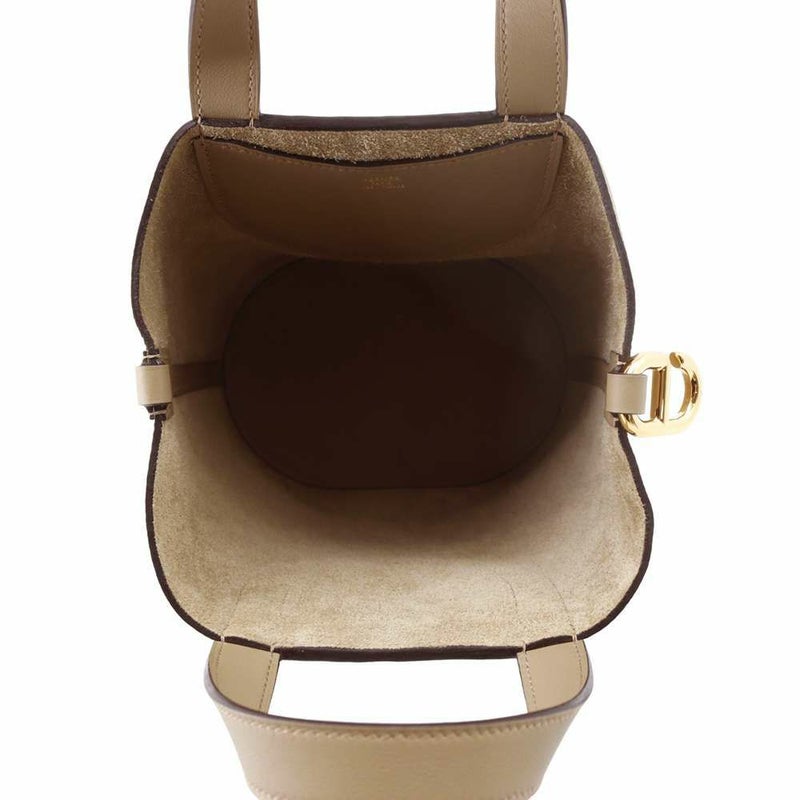 エルメス ハンドバッグ インザループ 18 ベージュマルファ/ゴールド金具 トリヨンクレマンス/スイフト W刻印