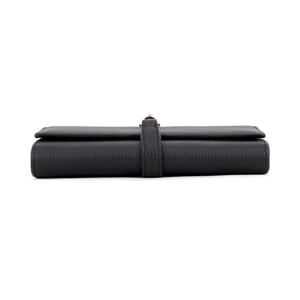 グッチ チェーンウォレット ジャッキー 1961 レザー 652681 GUCCI 財布 黒