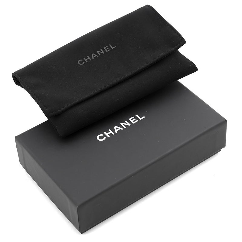 シャネル カードケース マトラッセ ココマーク キャビアスキン ラインストーン AP4812 CHANEL 財布 コインケース 黒
