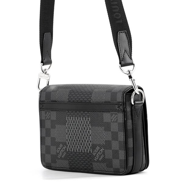 ルイヴィトン ショルダーバッグ ダミエ・グラフィット3D ステュディオ・メッセンジャー N50013 LOUIS VUITTON 黒 ブラック