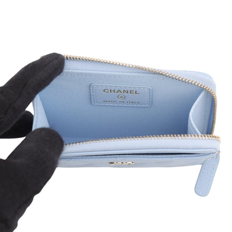シャネル コインケース マトラッセ ココマーク キャビアスキン AP4893 CHANEL フラグメントケース 財布