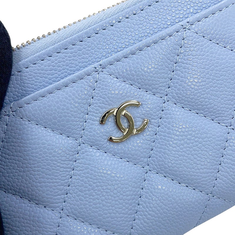 シャネル コインケース マトラッセ ココマーク キャビアスキン AP4893 CHANEL フラグメントケース 財布